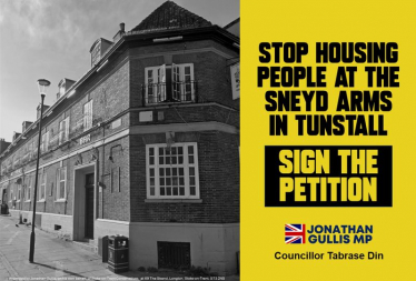 Sneyd Arms petition graphic